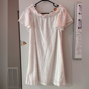 White lace ANA summer dress